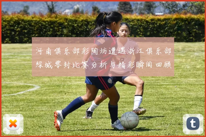 河南俱乐部彩陶坊遭遇浙江俱乐部绿城零封比赛分析与精彩瞬间回顾